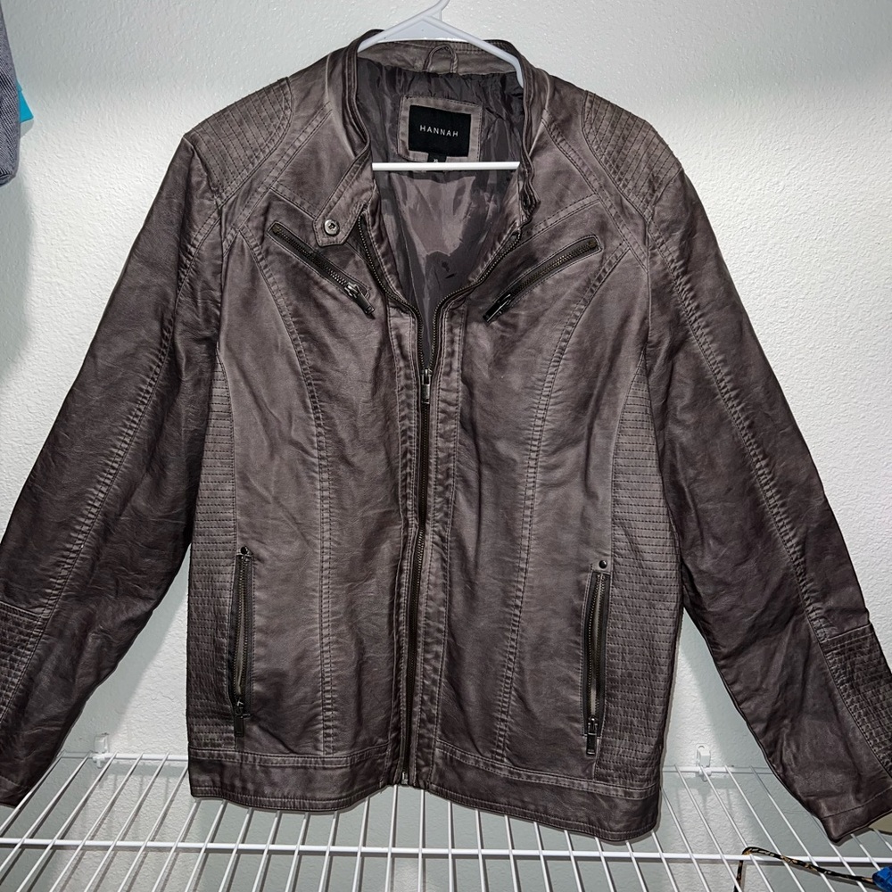 Leather jacket